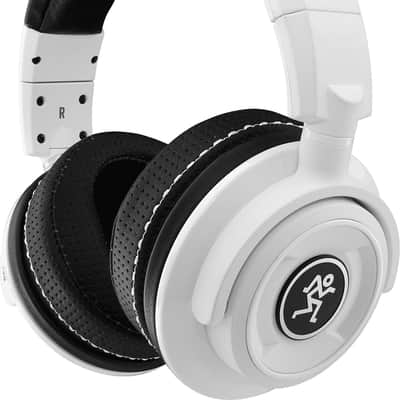 Mackie MC-350 Arctic White Limited Edition Professional Closed-back Studio Headphones | 50mm Transducer | Padded Headband | Travel Case image 2