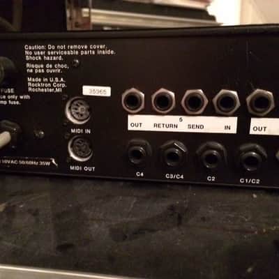 Bradshaw/rocktron RSB12 with foot controller, 90s Black image 13