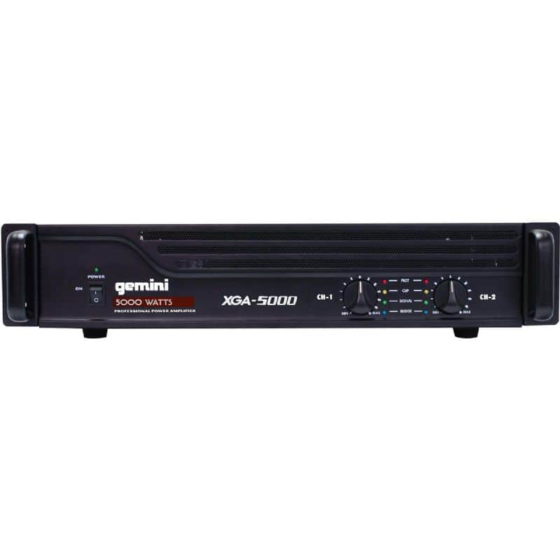 Gemini XGA-5000 5000W Professional Power Amplifier image 1