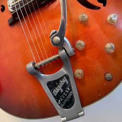 Harmony H78 1965 - 1972 - Red Sunburst image 3