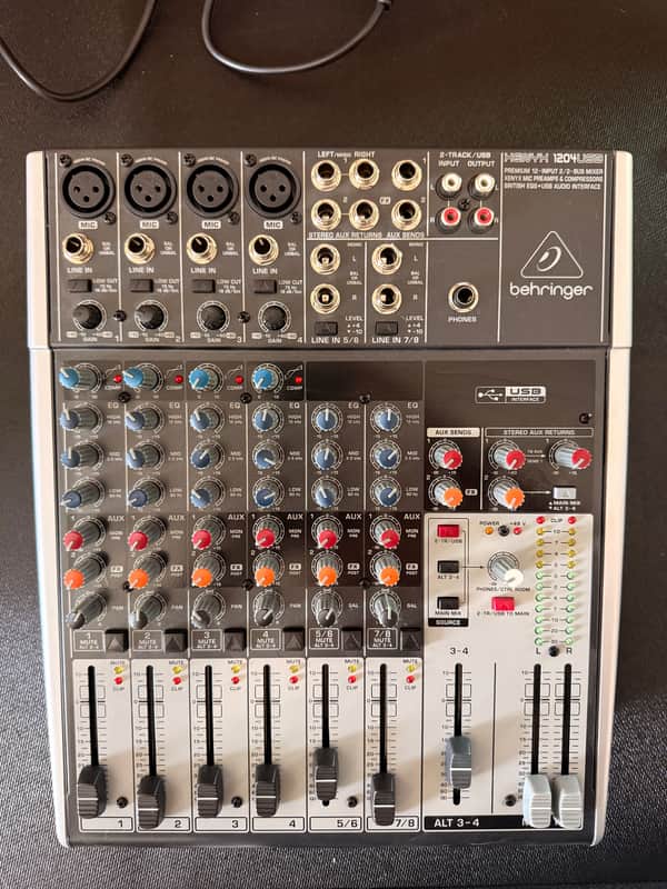 Behringer 1204USB 12-Input 2-Bus Mixer XENYX EQ 2016 - Present - Standard image 1