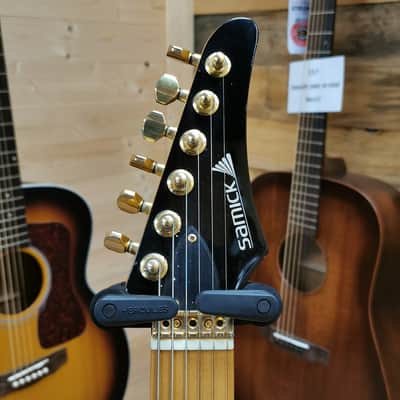 Samick YV-162 HSS '90s MIK - Gloss Black image 10