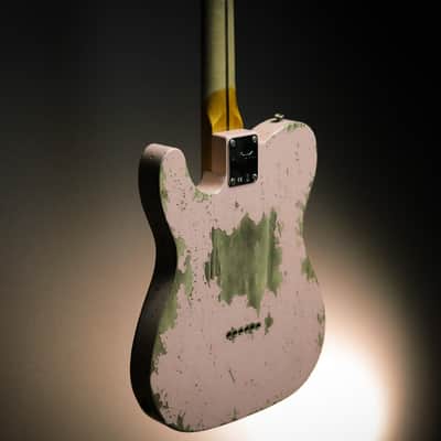 Fender Fender Custom Shop 1951 HS Telecaster - Super Heavy Relic Shell Pink 2024 - Super Heavy Relic Shell Pink image 10