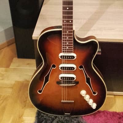 Vinatge and Rare DEFIL CARIOCA 1969 Tobacco Sunburst image 2