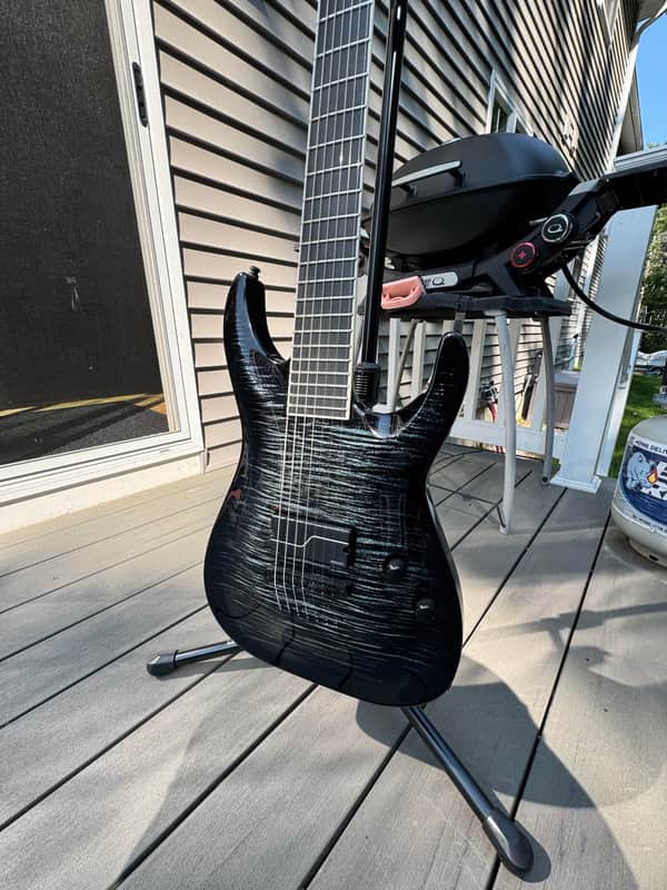 ESP STEF B-7 1 Hum Stephen Carpenter Signature 2026 GlitterStorm Custom