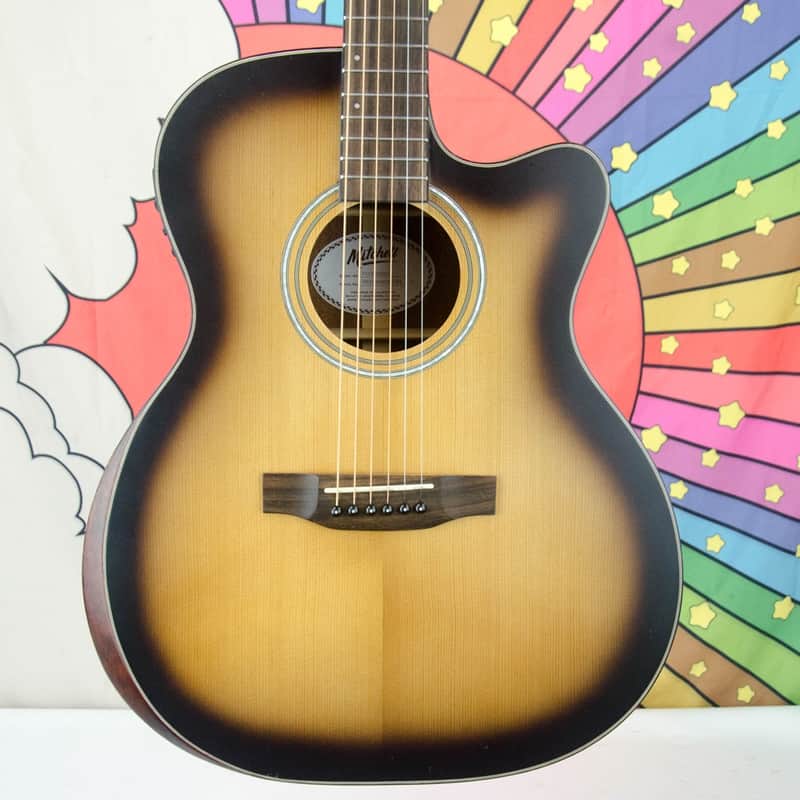 Used Mitchell T413CE Acoustic-Electric Guitar, Fishman Pickup, Armrest image 1