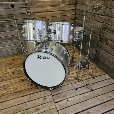 Rogers Drum Kit, Silver Star Made In USA Complete USED! RKRKD110225 image 2