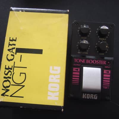 ギター Korg TNB-1 Tone Booster NGT-1 NOISE GATE Korg TNB-1 Tone Booster & Korg NGT-1 Noise Gate w/ Original Box