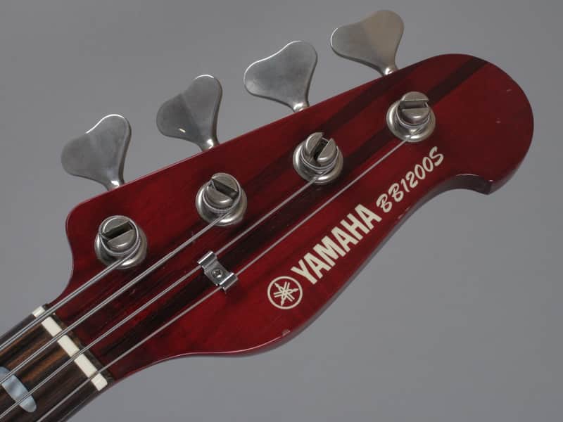 Yamaha BB1200S 1982 Trans Red | Reverb
