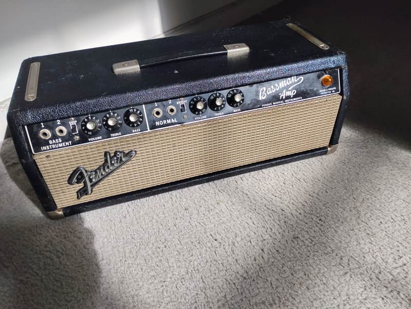 Fender Bassman 1966, BlackFace - Very Good