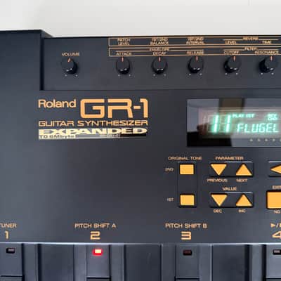 Roland GR-1 Guitar Synthesizer Expanded 6MB w/ Original Case Manual Power Supply image 7