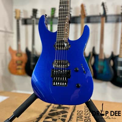 Jackson American Series Virtuoso Electric Guitar w/ Case-Mystic Blue image 4