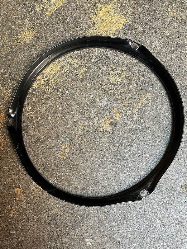 Black 8 1/4" 3 Lug Drum Hoop #2 image 1