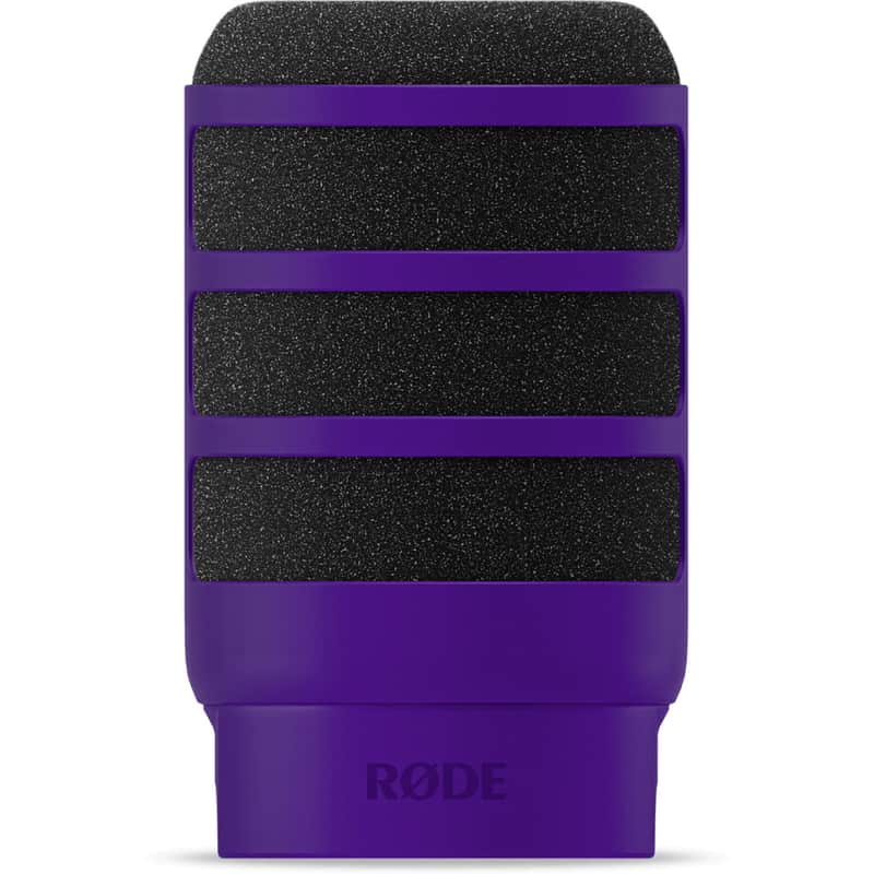 RODE WS14 Deluxe Pop-Filter for PodMic/PodMic USB, Purple image 1