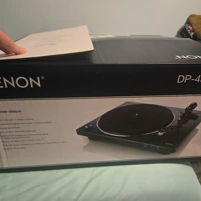 Denon DP-450USB Belt-Drive USB Turntable 2018 - Present - Black image 1
