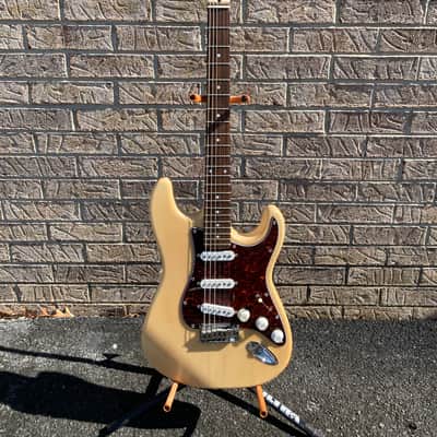 2005 Squier Stratocaster FSR Translucent Blonde image 1
