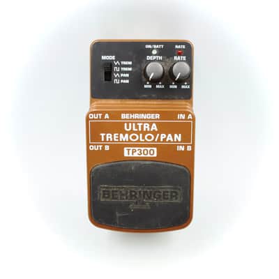 Behringer TP300 Ultra Tremolo / Pan Guitar Effect Pedal | Reverb