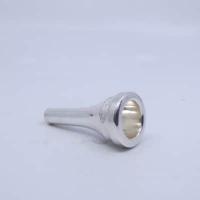 ACB 4.5+ Large Shank Trombone Mouthpiece - Silver image 2