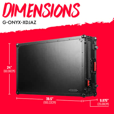 B-Stock Gator Cases ONYX Series Flight Case for AlphaTheta XDJ-AZ Controller with Removable Front Panel, (G-ONYX-XDJAZ) image 7