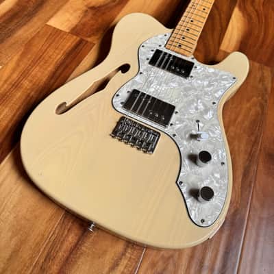 1976 Greco Spacey Sounds TE-500 - Semi-Transparent Blonde - Thinline Telecaster Deluxe image 1