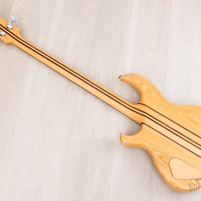 1981 Aria Pro II SB-700 Vintage Neck Through Bass Natural, Japan Matsumoku image 13