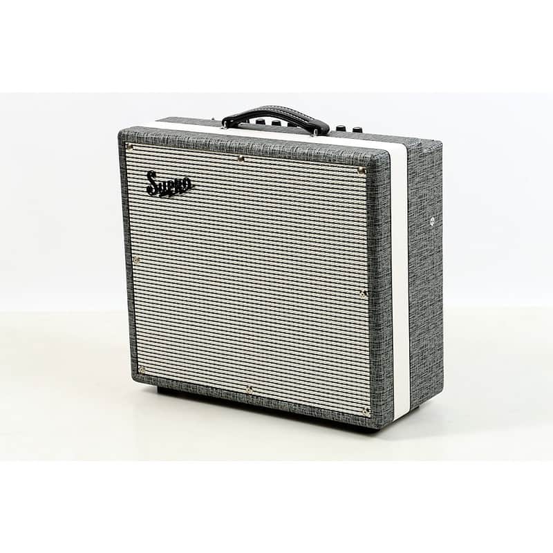 Supro Black Magick Reverb 25W 1x12 Tube Guitar Combo Amp Regular