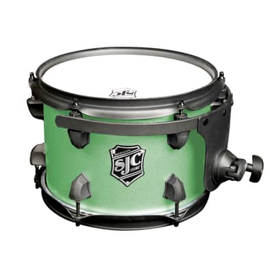 SJC Drums PFK322FBCMWBJ Pathfinder 3pc Kit (8x12,14x16,18x22) - Cosmic Mint, Black HW image 10