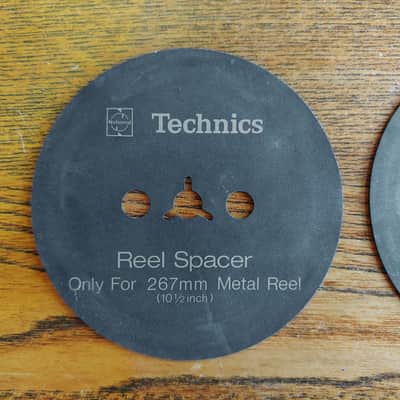 Technics Reel Spacer Late 1970s - Black image 5