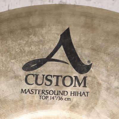 Zildjian 14" A Custom Mastersound Hi Hat Cymbal Pair Bild 11