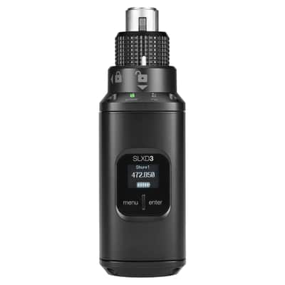 Shure SLXD3 Digital Plug-On XLR Transmitter *USA Small Business* image 1