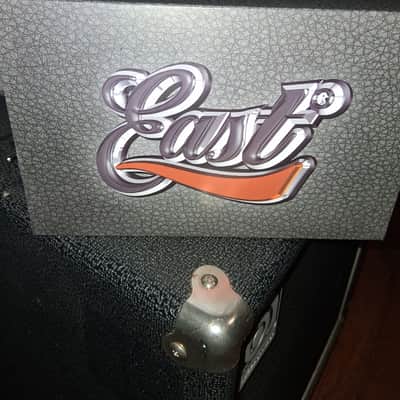 John East J-Retro 01 Deluxe Bass Guitar Preamp, Chrome plate, Black knobs image 1