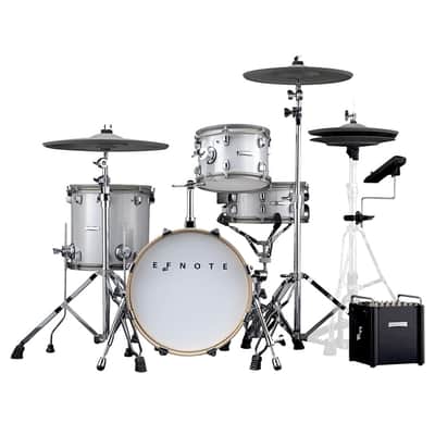 EFNOTE PRO 500 Standard Electronic Drum Kit - White Sparkle image 1
