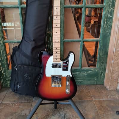 Fender American Performer Telecaster HUM Maple 3 Color Sunburst w/ Deluxe Bag *New Demo! image 1