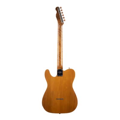 Fender Custom Shop Artisan Buckeye Double Esquire NOS - Aged Natural image 4