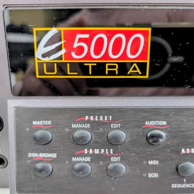 E-MU E5000 Ultra 64-Voice Sampler ¡128Mb RAM! image 6