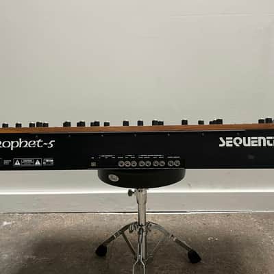 Sequential Prophet-5 61-Key 5-Voice Polyphonic Synthesizer 2020 - Present - Black with Wood Sides image 8