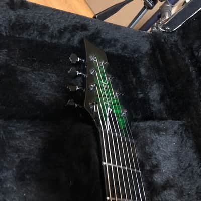 Kiesel DC800 Green Burst Multiscale 8 string image 3