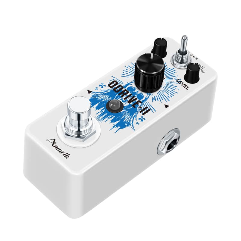 AMUZIK LEF-302B ODRIVE-II TS Overdrive Pedal Dual Warm/Hot Mode True Bypass Mini Metal Guitar Warm Drive Effect--Shipped from Irvine Warehouse in California by USPS image 1