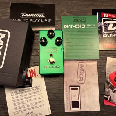 MXR CSP021 GT-OD Overdrive 2006 - 2019 - Green image 1