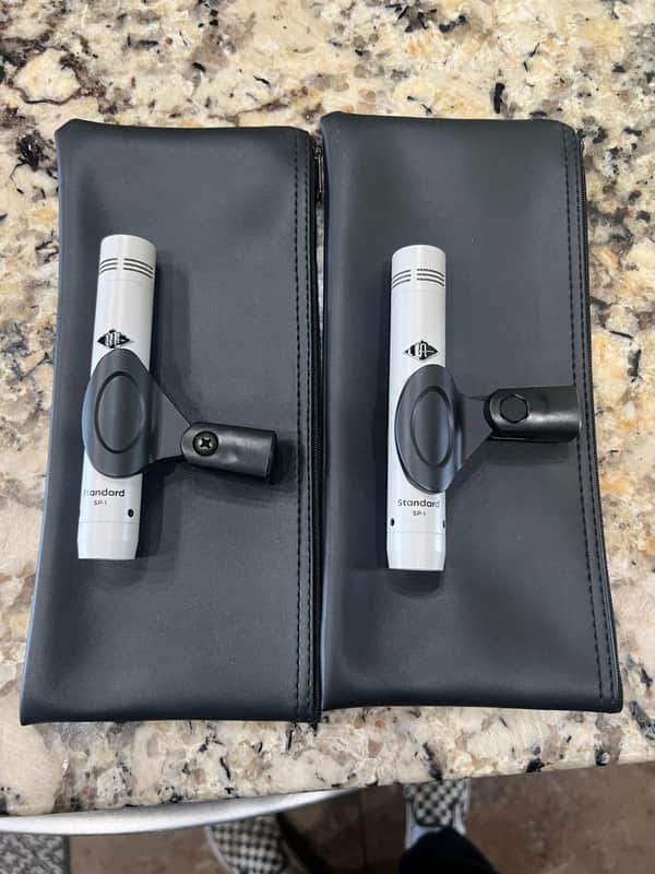 Universal Audio Standard SP-1 Small Diaphragm Cardioid Condenser Microphone (Pair) 2022 - Present - Nickel image 1