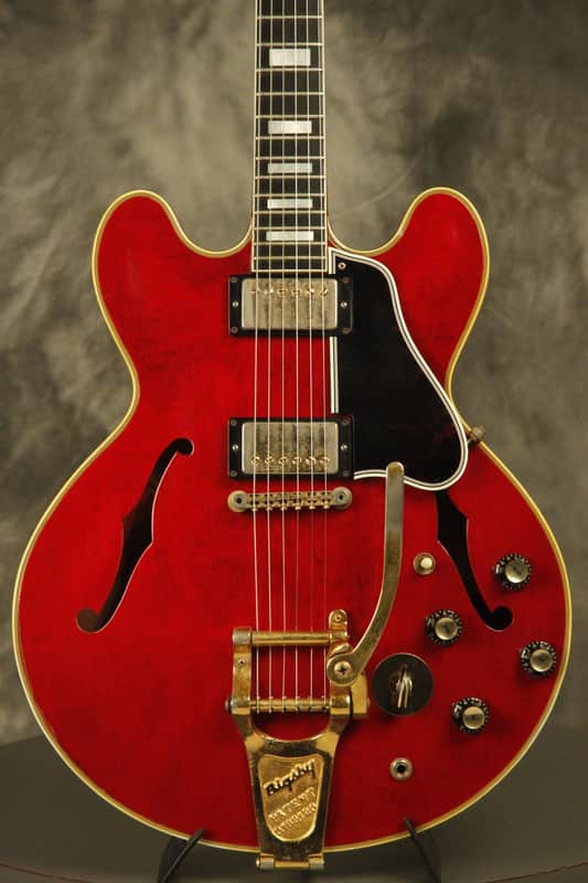 1961 Gibson ES-355 Stereo Varitone Cherry w/ '70's T-top pickups