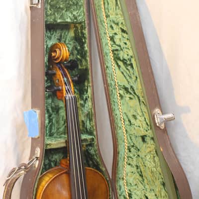 Antonio Curatoli handmade violin 1907 - natural varnish image 15