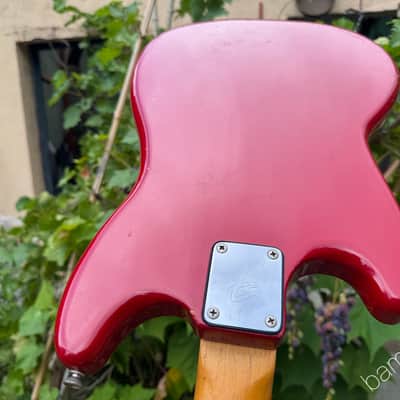 1975 Fender Musicmaster Bass - Dakota Red - OHSC image 7