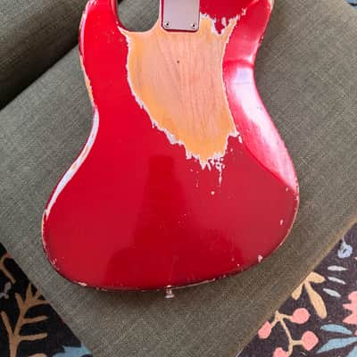 Fender Jazz Bass 1964 - Candy Apple Red image 8