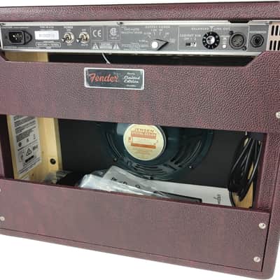 Fender Tone Master Princeton Reverb FSR Limited Edition "Wine Red" 12-Watt 1x10" Guitar Combo 2025 - Wine Red image 4