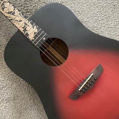 41 Inch Acoustic Guitar, Spruce Top, Mahogany Neck, Rosewood Fingerboard image 14