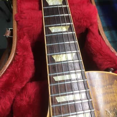 Gibson Les Paul traditional left handed 2019 Lemon burst relic image 6