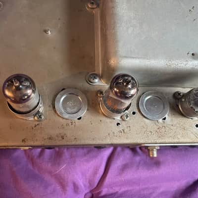 Fender Tremolux 2-Channel 35-Watt Head, 1964 Blonde Black Panel image 18