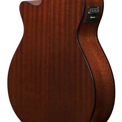 Ibanez AEGB25ETKH Acoustic Electric Bass - Transparent Black Sunburst High Gloss (AEGB25ETKH) image 6