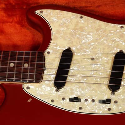 1969 Fender Mustang Competition - Red - All Original image 11